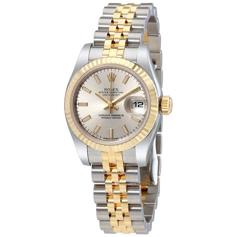 silver rolex womens|Rolex silver watches for men.